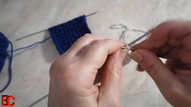 Текстурный Плетёный Узор Вяжем Спицами. смотреть онлайн