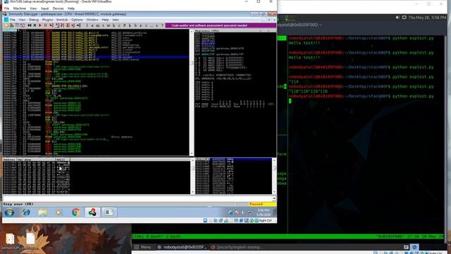 Remote Binary Exploitation tutorial (stack buffer overflow to Spawning Reverse Shell) смотреть онлайн