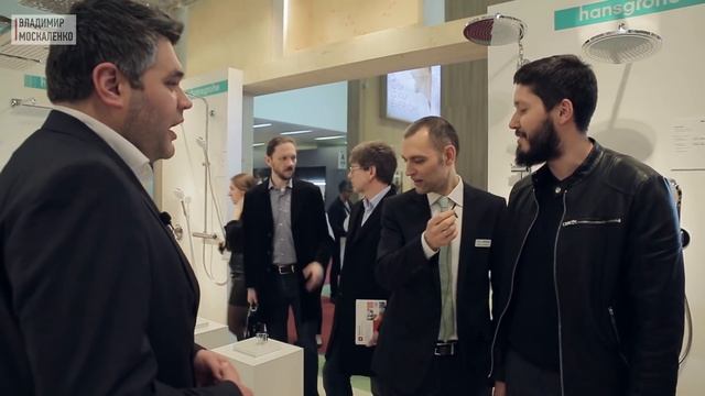 Новинки для кухонь и ванных комнат от немецкой фабрики Hansgrohe и марки AXOR на Mosbuild 2017 смотреть онлайн