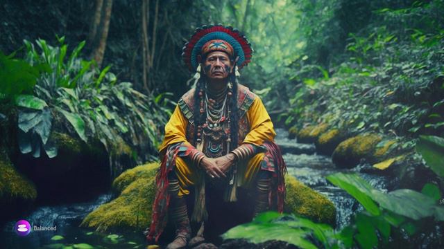 Native American - Calming Relaxing Ambient Flute - Nature Ambient Music For Sleep And Meditation