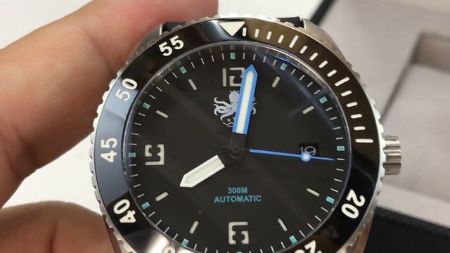 Phoibos Reef Master PY016C Black Automatic Diver Watch Review смотреть онлайн