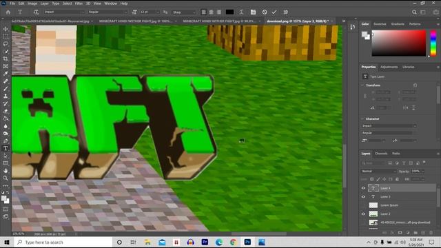 How to make thumbnail for minecraft in photoshop by pc смотреть онлайн