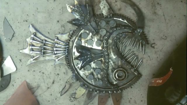 Светильник -рыба удильщик.Angler fish lamp. смотреть онлайн