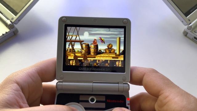Donkey Kong Country 2 | Gameboy Advance SP (IPS display) gameplay смотреть онлайн