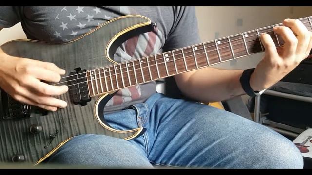 Ibanez RG721 - Steve Vai - Sisters Cover HQ смотреть онлайн
