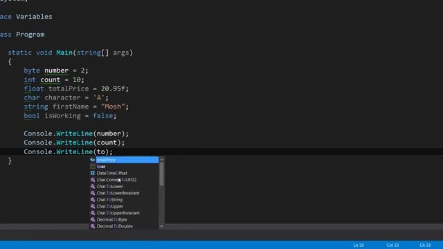 C# Tutorial For Beginners - Learn C# Basics in 1 Hour смотреть онлайн