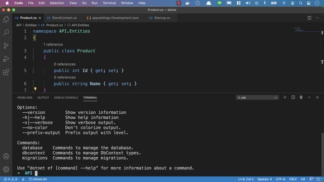 014 Adding an Entity Framework migration смотреть онлайн
