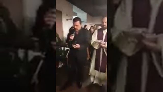 جنان ساوا و الأب سيزار صليوا ترتيلة في كنيسة مار شمعون برصباعي في ماينز - المانيا смотреть онлайн