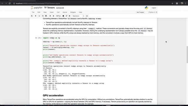 AI Programming with Tensors смотреть онлайн