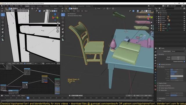 part 6 node groups advanced texturing course in blender 28 смотреть онлайн