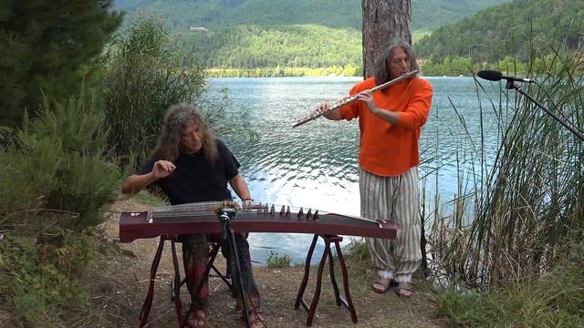 Flute and Guzheng Meditation Healing Music - Lake Serenity смотреть онлайн