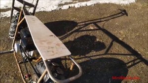 Самодельный мопед из мотоблока