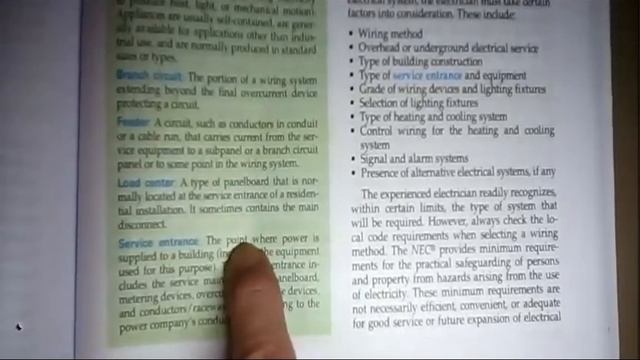 26111 Residential Electrical Services Video Lecture Part II смотреть онлайн