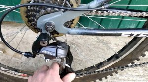 Разогнуло дропаут (место посадки оси заднего колеса в раму велосипеда) - починим и сделаем усиление