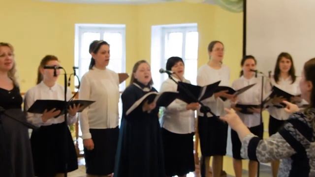 Анна Клейнос, хор "Жемчужина" - Людям нужен Бог смотреть онлайн
