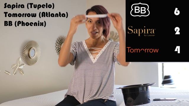 Sapira vs Aurora vs Tomorrow Sleep Hybrid Showdown & Mattress Reviews смотреть онлайн