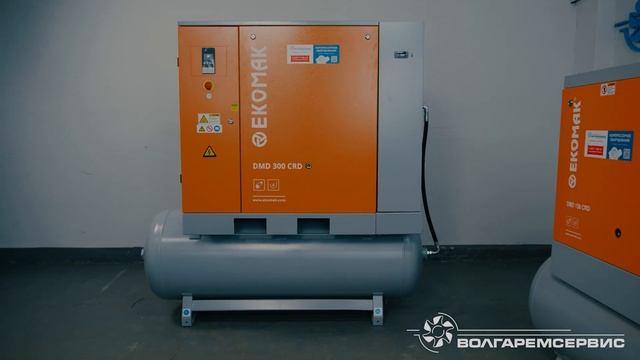 Винтовые компрессоры Ekomak DMD - обзор 2022 года смотреть онлайн