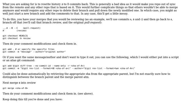 Unix & Linux: Git: change content of previous commit and push смотреть онлайн