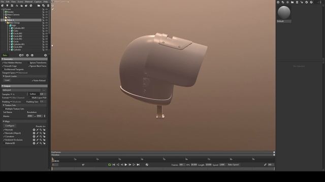 Простенький омоновский шлем в Blender! Part 3 (Запечка текстур) смотреть онлайн