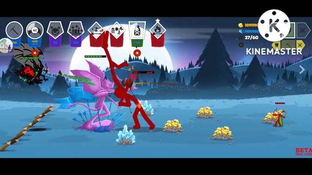 Stick war 3 gameplay with (god mod skin by @_STICKSWORD_ смотреть онлайн