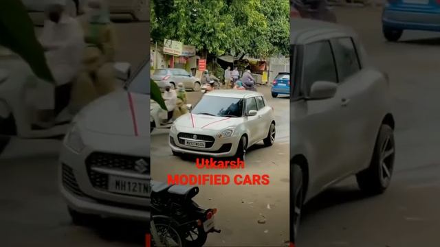 ## New Swift White Modified Very Good Look ??||Utkarsh MODIFIED CARS ??||#short #viral video ##4x4# смотреть онлайн
