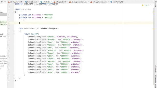 Color Picker Android Studio Kotlin Custom Spinner Tutorial смотреть онлайн