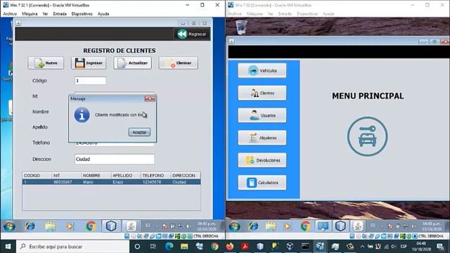 Sistema alquiler de Vehículos, JAVA & SQL SERVER смотреть онлайн