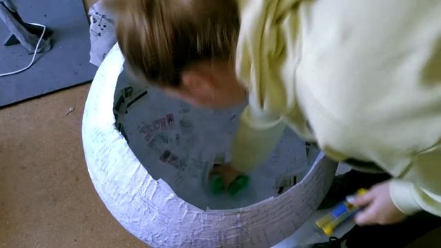 Делаем котел ведьмы своими руками из папье-маше смотреть онлайн