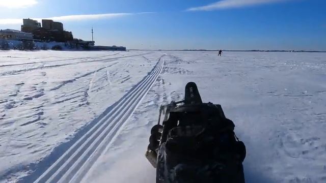 Baltmotors Snowdog Standard B13 , еду на рыбалку. смотреть онлайн