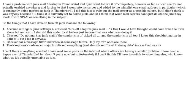 Totally Disable Junk Mail in Thunderbird (2 Solutions!!) смотреть онлайн