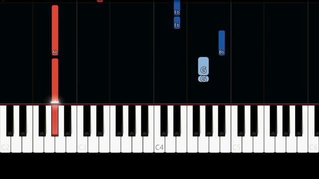 James Blunt - You're Beautiful (Easy Piano Tutorial) смотреть онлайн