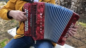 ГАРМОНЬ-ОГОНЬ ???/ А. Гальянов играет на миди гармони LITTAU