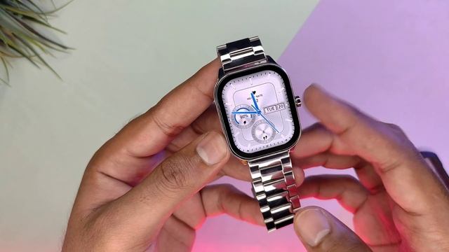 1.96" Curved Amoled Display?? || Amazefit pop 3S Smartwatch unboxing and details | смотреть онлайн