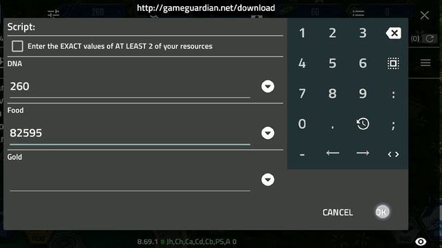 Jurassic World: The Game Unlimited All With Game Guardian