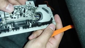 golf 7. Как снять задний плафон освещения салона. гольф 7.