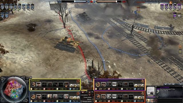 РЕАКТИВНЫЙ АД: Советские Катюши и Красная Армия против Ostheer Вермахта в Company of Heroes 2 смотреть онлайн
