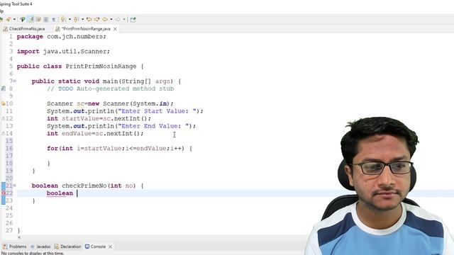 Write a program to find Prime Numbers in a Given Range | Java Interview Questions and answers 2023 смотреть онлайн