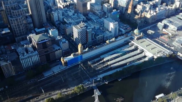 Amazing view of Melbourne from the Eureka Tower Skydeck 88 смотреть онлайн