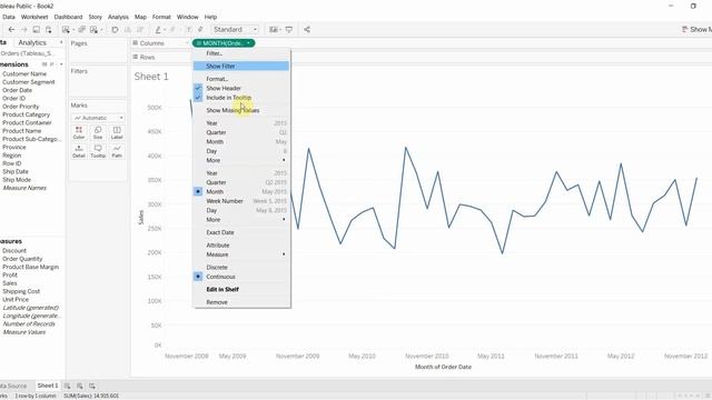 Tableau in Two Minutes - Formatting and Working with Dates and Time Series Data смотреть онлайн