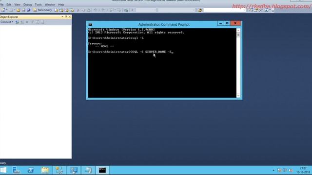 Reset Password for SA in SQL SERVER смотреть онлайн