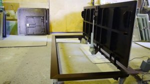 Люк в подвал с электроприводом