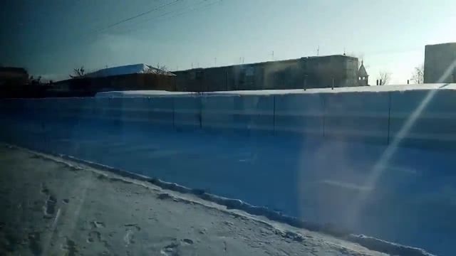 Дзержинск из окна скоростного поезда "Стриж" (Москва-Нижний Новгород). смотреть онлайн