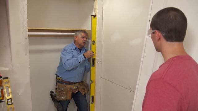 How to Install a Pre-Hung Interior Door | Ask This Old House смотреть онлайн