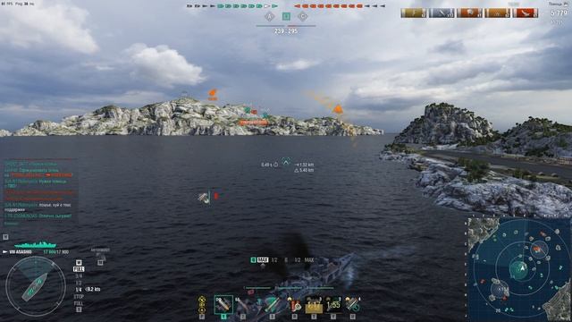 Эсминец ASASHIO АСАСИО АСАШИО World of Warships обзор смотреть онлайн