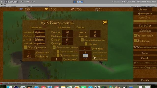 [Unity3d] uRTS: RTS Camera in game controls смотреть онлайн
