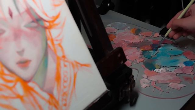 ✧ Pintando Con óleo Por Primera Vez ✧/ Aprendiendo Con Domestika