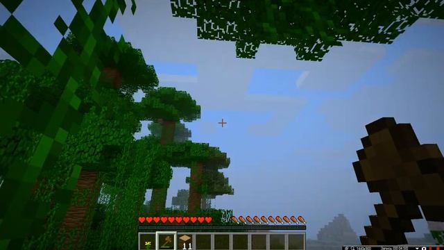 Minecraft-Первое видео и первые приключения!! смотреть онлайн