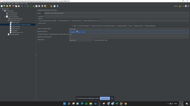 Regular Expression Extractor смотреть онлайн