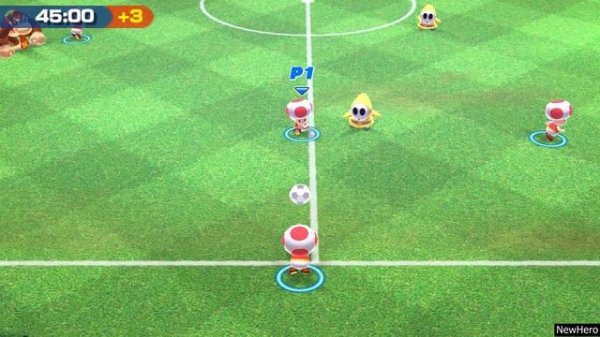 Mario Sports Superstars - Team Peach Vs. Team Bowser