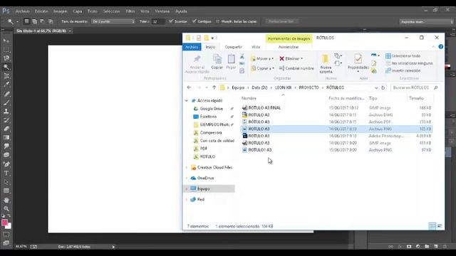PHOTOSHOP CC - CONFIGURACIÓN DE HOJA NUEVA EN A3. смотреть онлайн